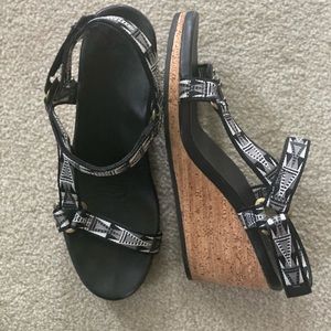 Women’s Wedge Sandal. TEVA Size 7.5
